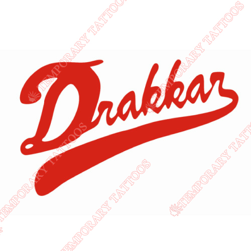 Baie-Comeau Drakkar Customize Temporary Tattoos Stickers NO.7409